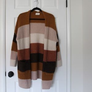 Stripped Cardigan sweater